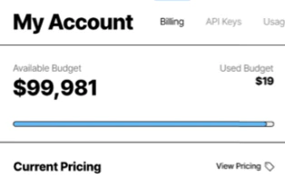Unstructured account subscribe-and-save budget amounts