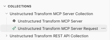 Selecting the server request