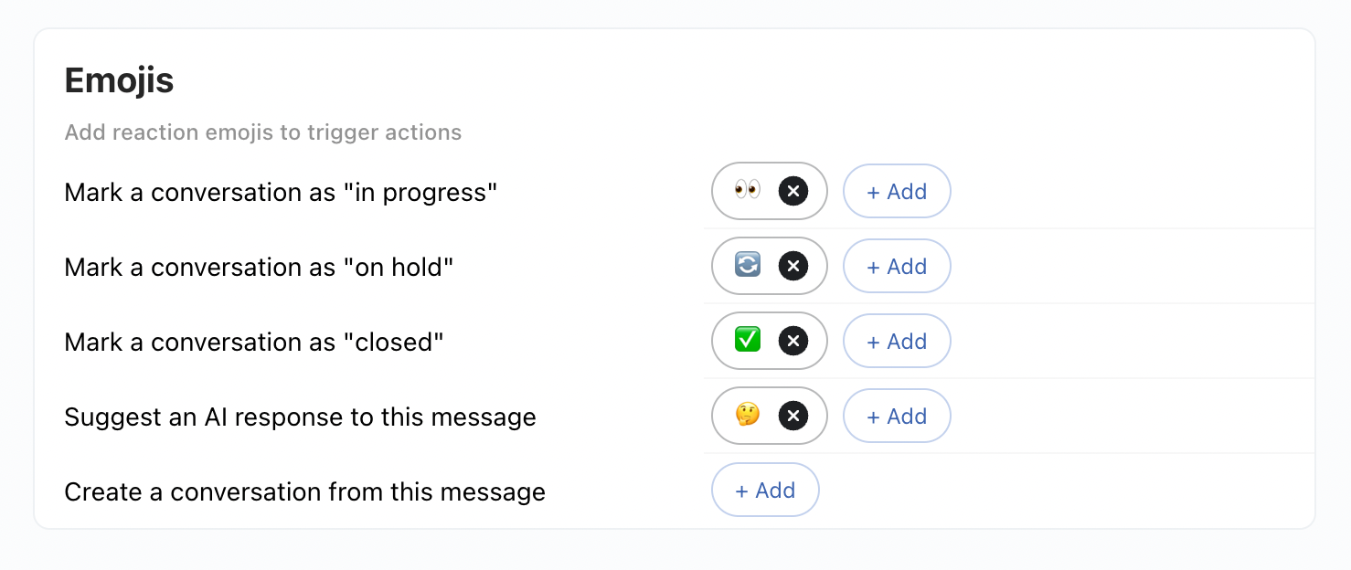 Setting away statuses