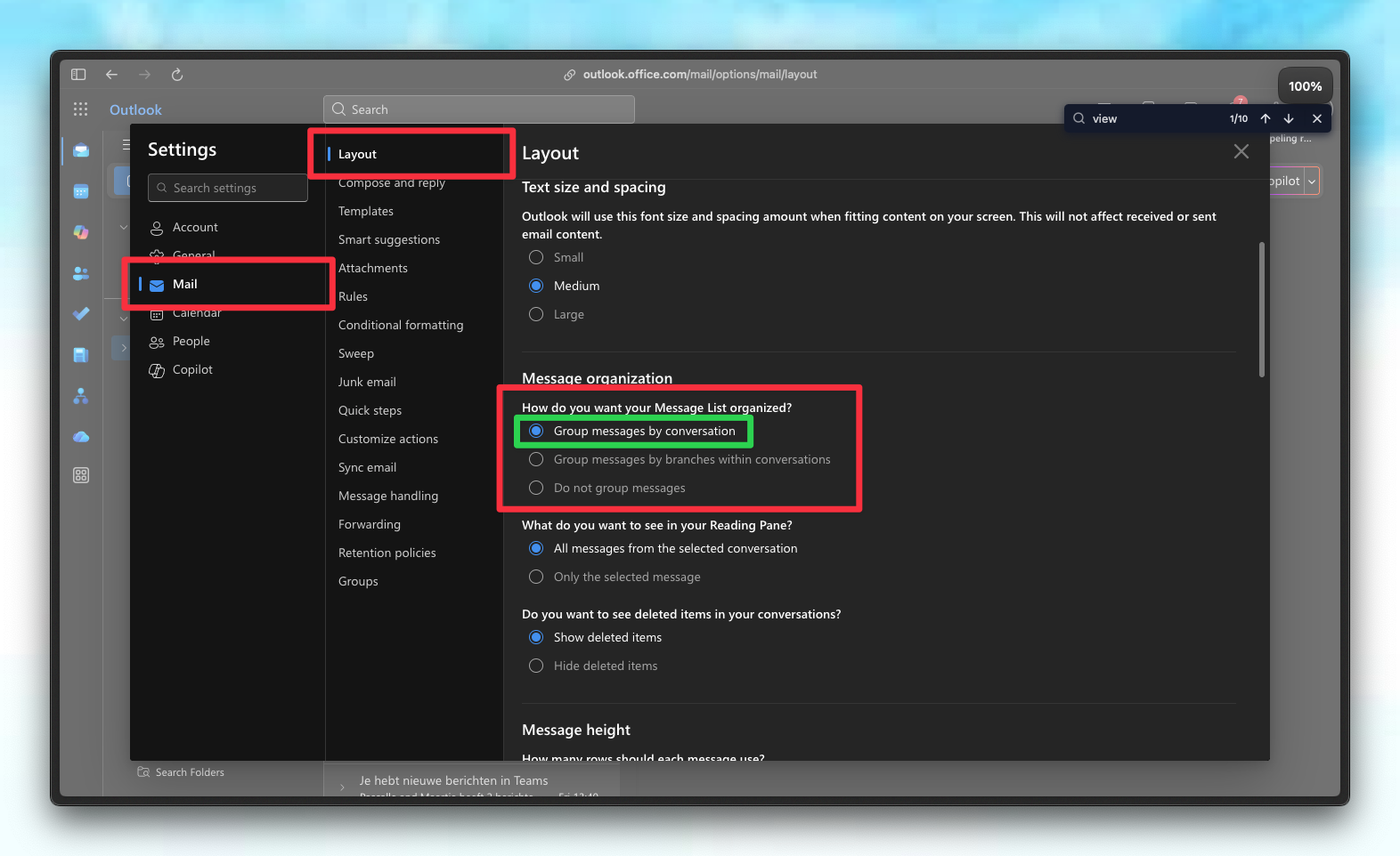 Consent on behalf of organization checkbox