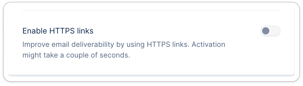 Enable HTTPS Links Enable HTTPS Links