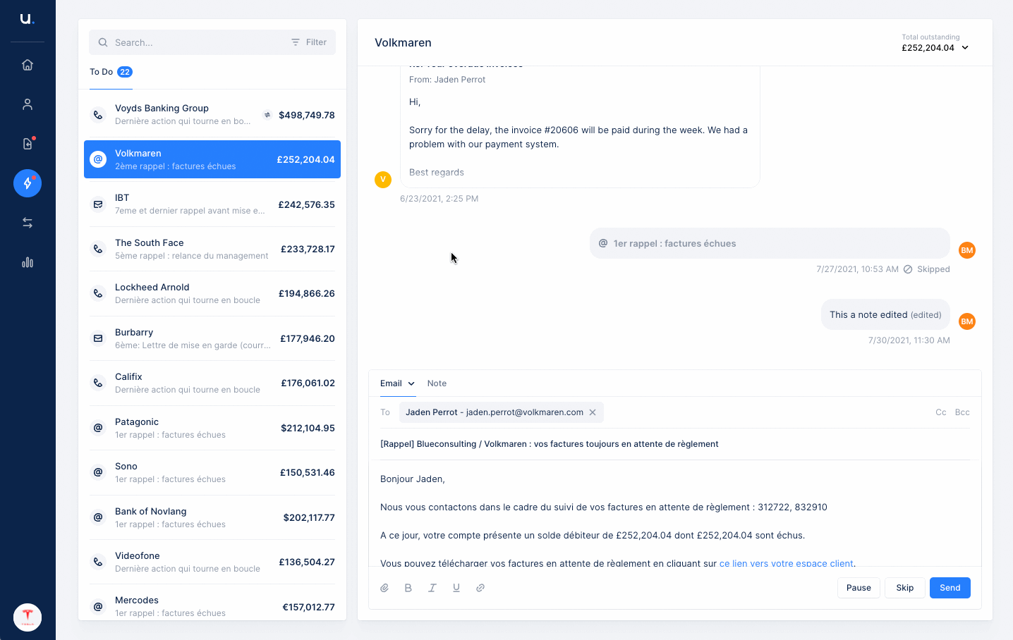 add attachments to emails