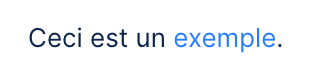 Hyperlink example in email template