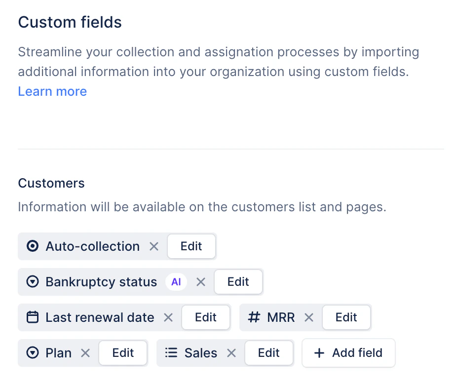 Customfield