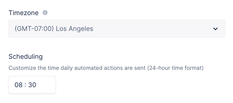 Scheduling