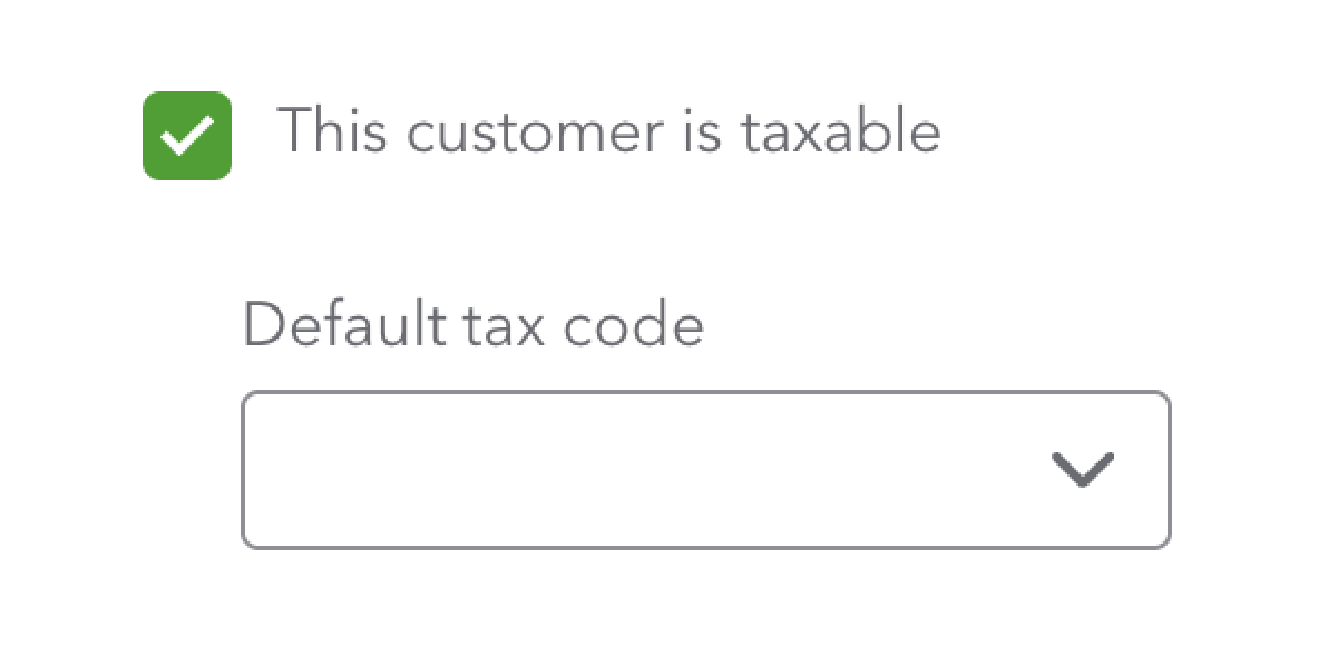 QBO Default Tax Code QBO Default Tax Code