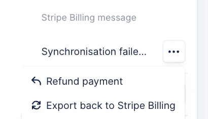 Export Back To Stripe Billing Export Back To Stripe Billing