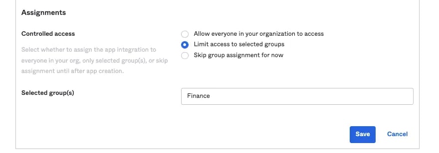 Okta Assignments