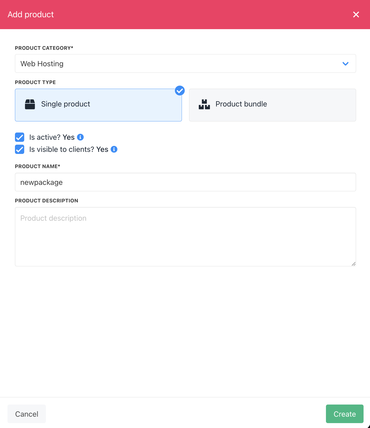 Create package