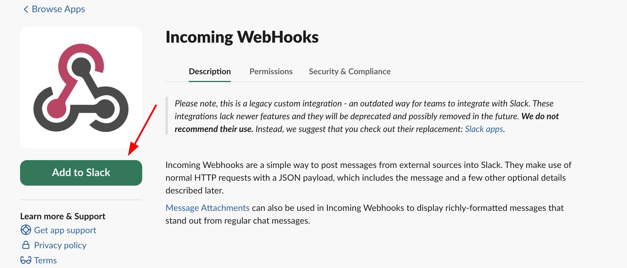 Add to Slack