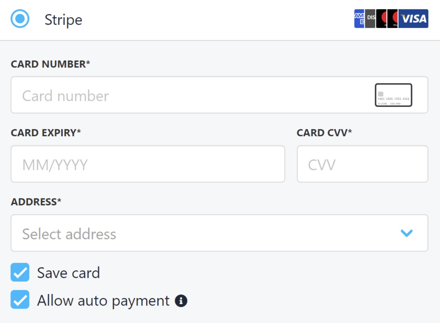 Review checkboxes