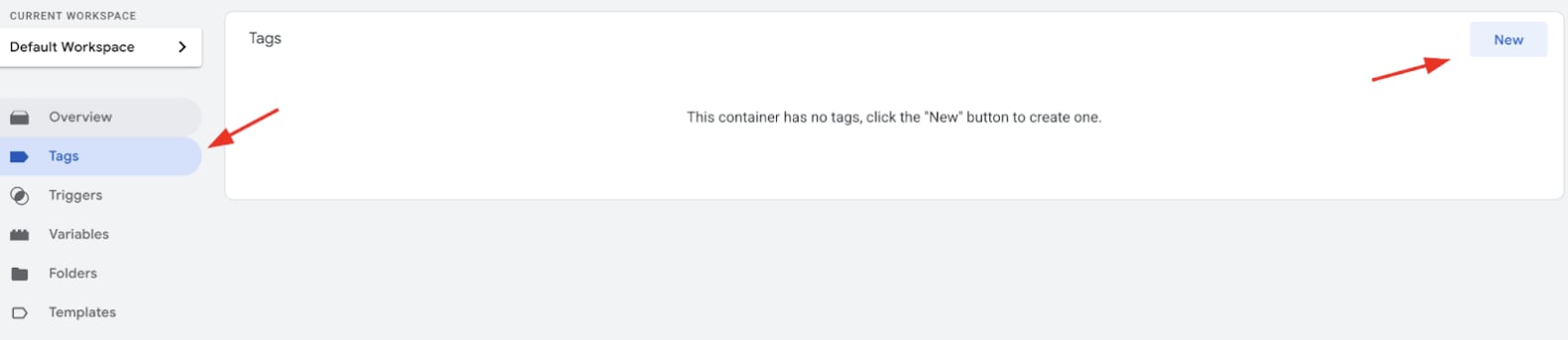 Tags > New