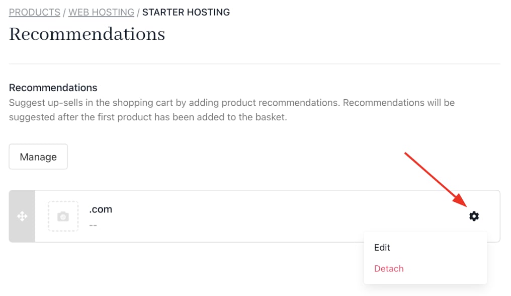 Edit recommendation