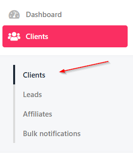 Select clients