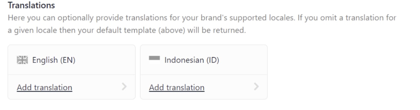 Translations