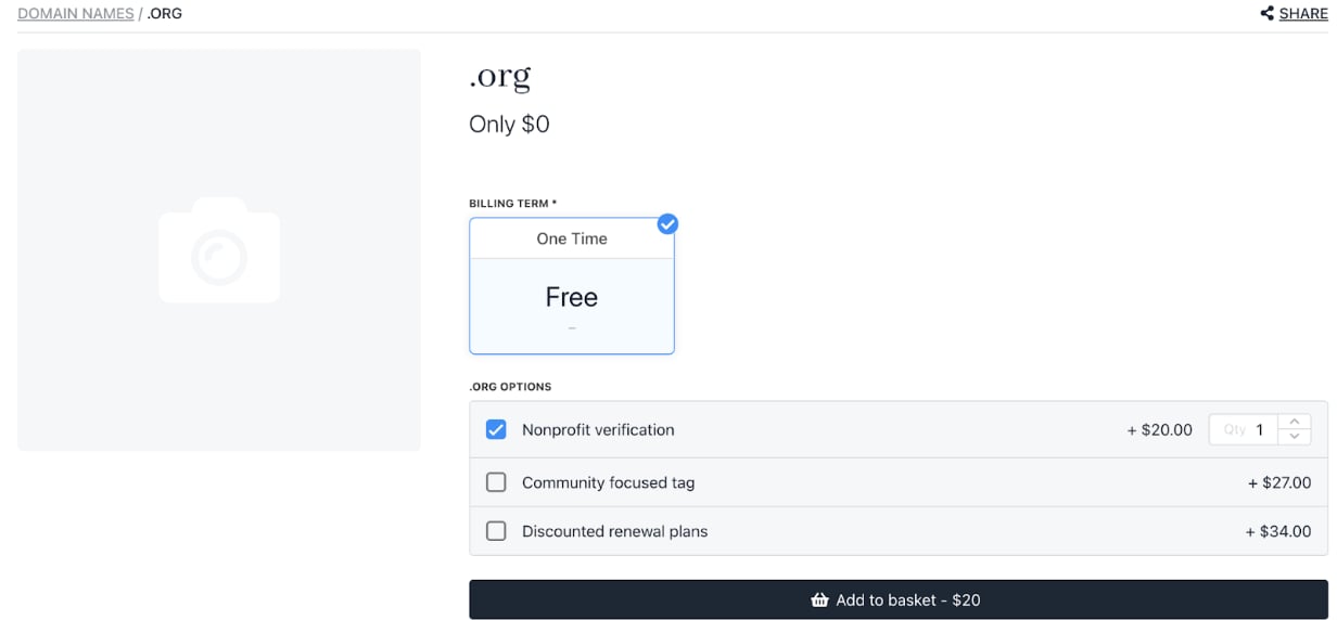 Original products and prices