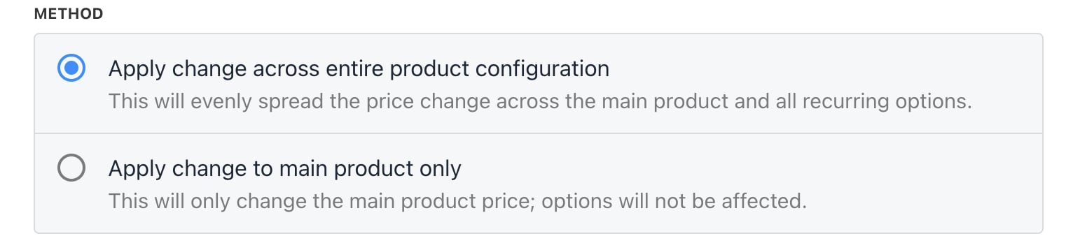 Select method