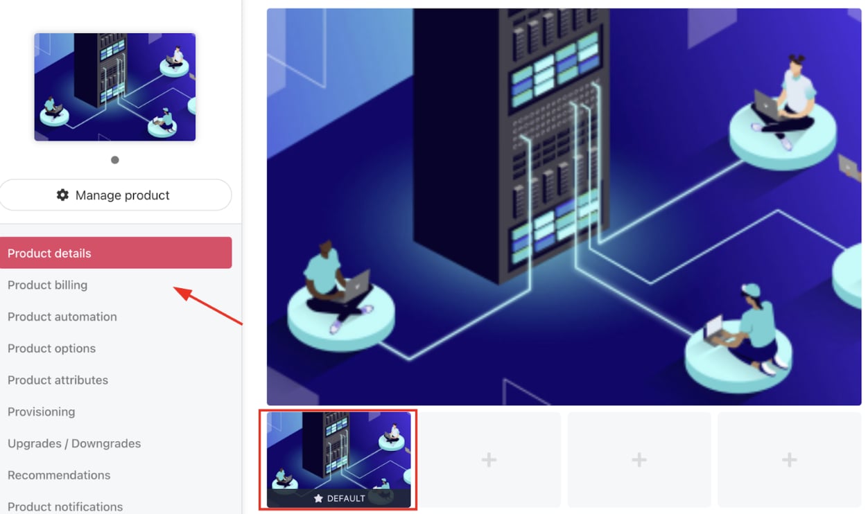 Add product image