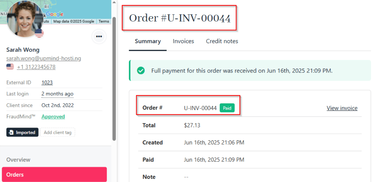 Automatically converted to a regular invoice