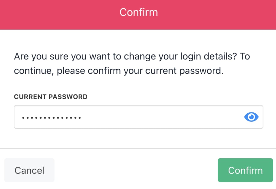 Username change