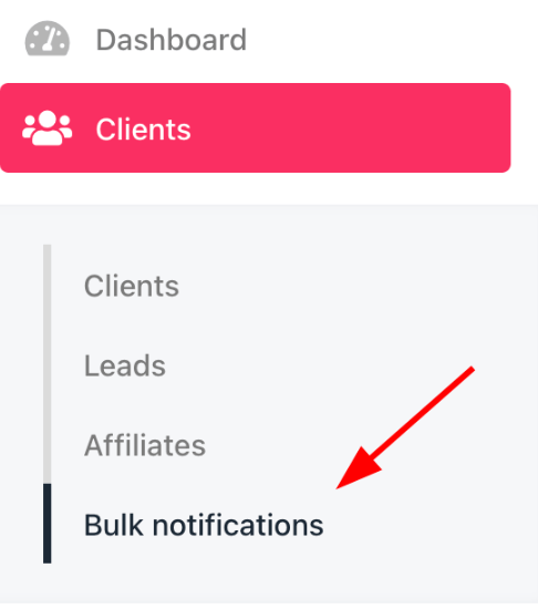 Bulk notifications