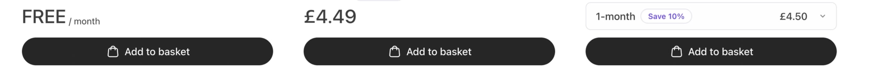 Button radius