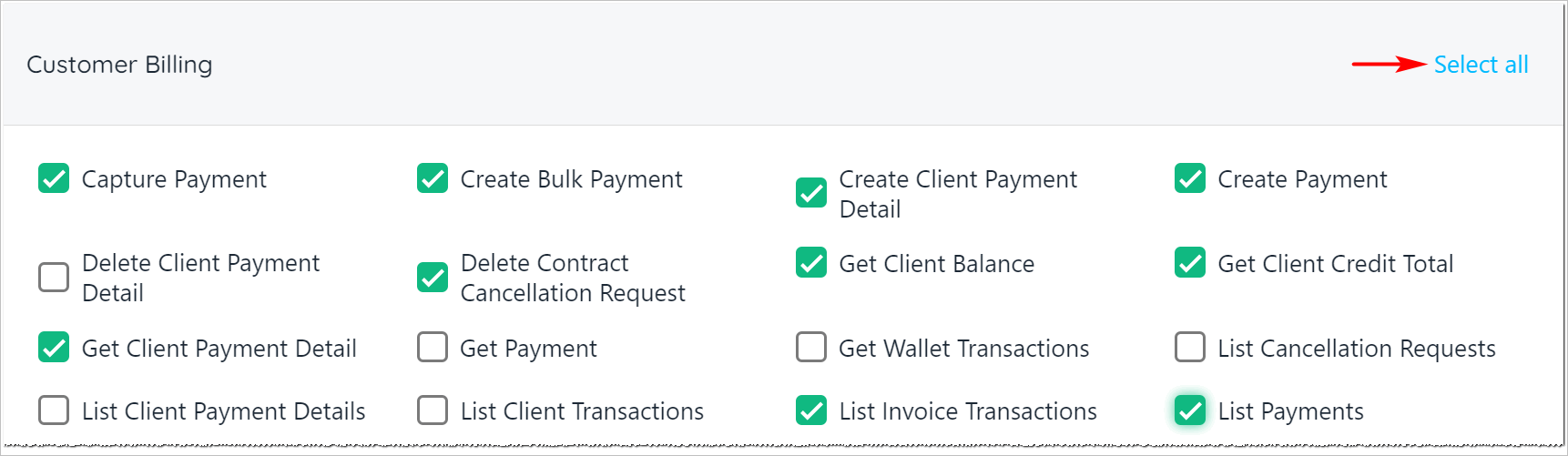 User group subcategories