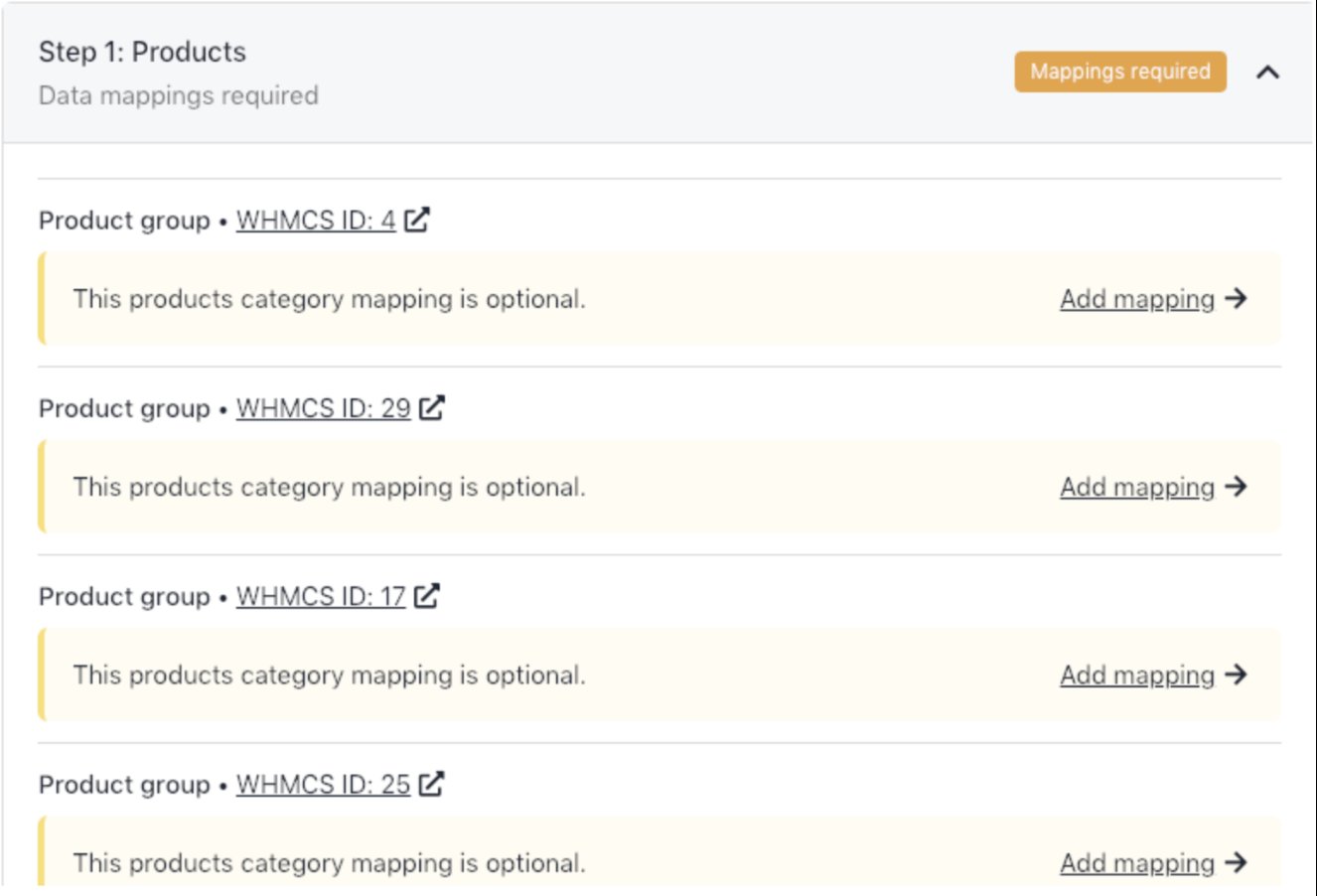 Mappings required expanded