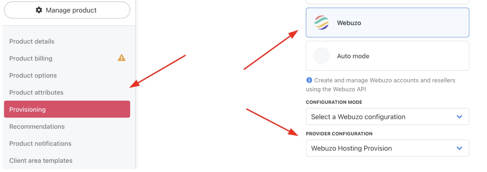 Set provision provider