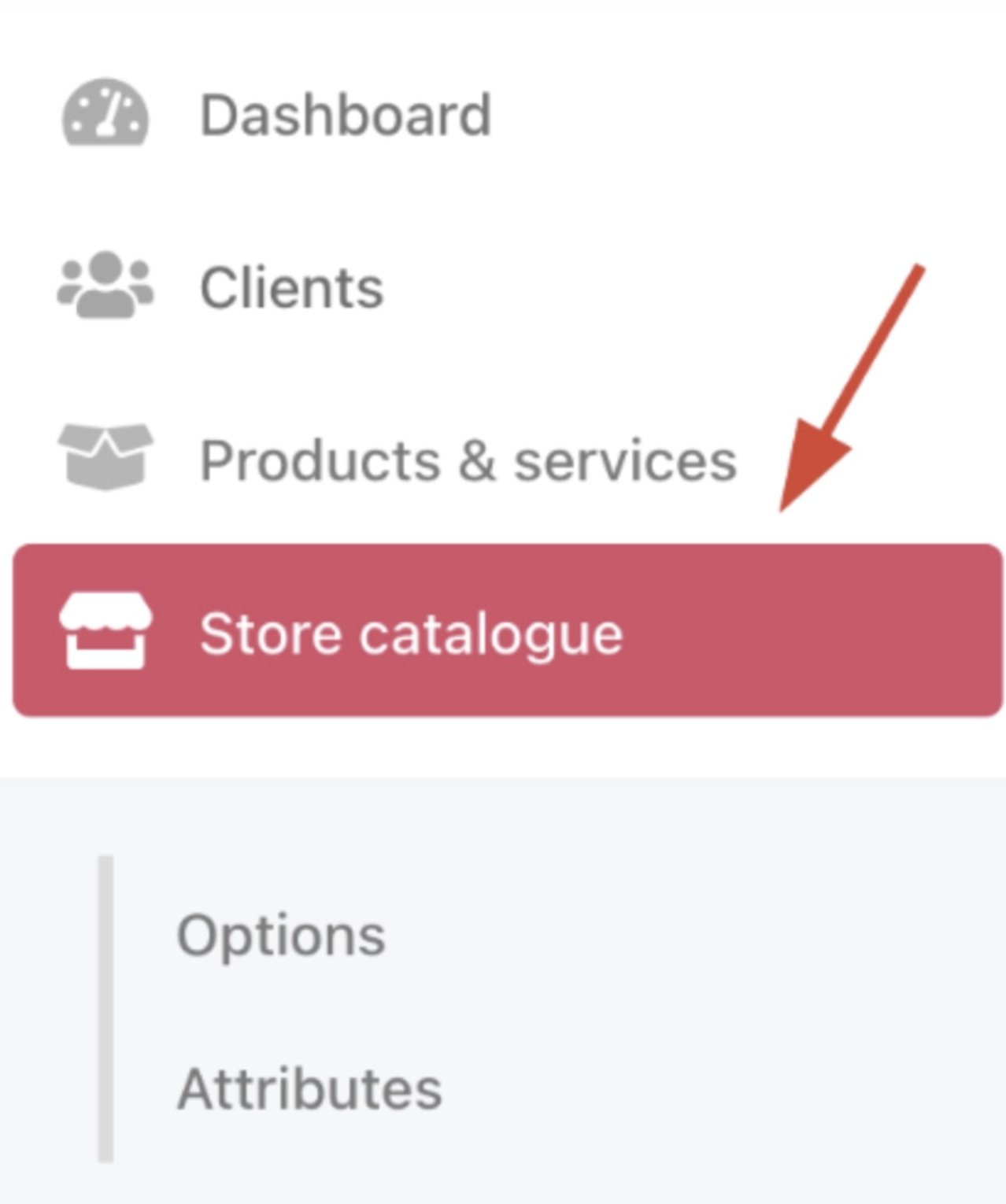 Store catalogue