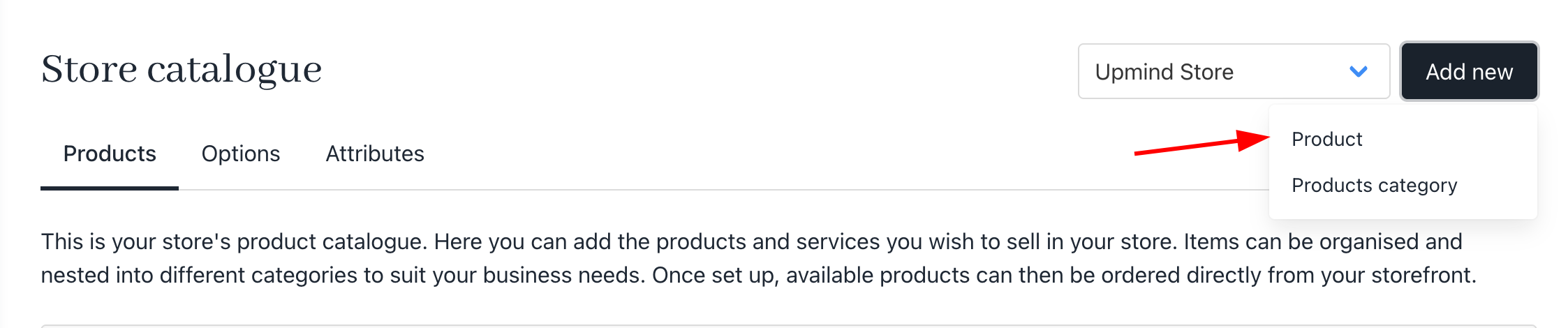 Add new product