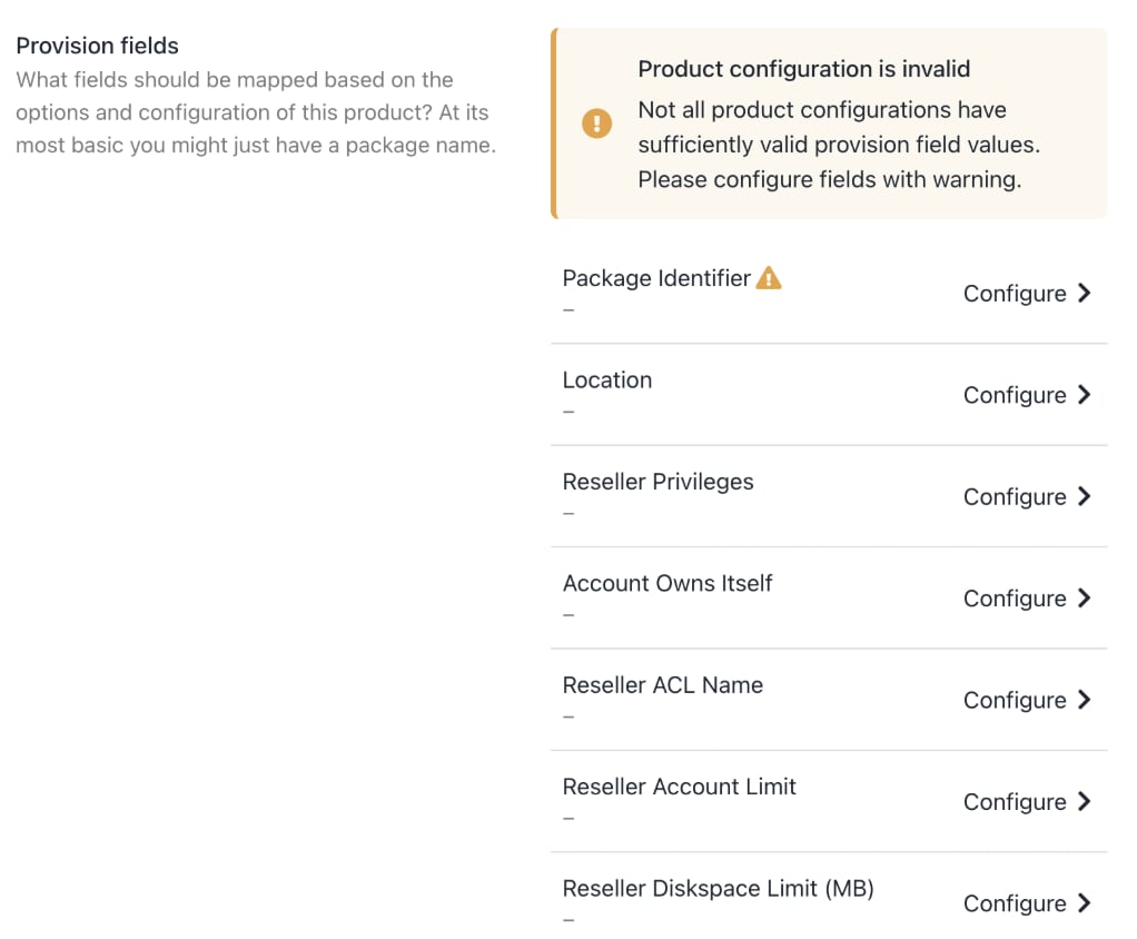 Complete other product details