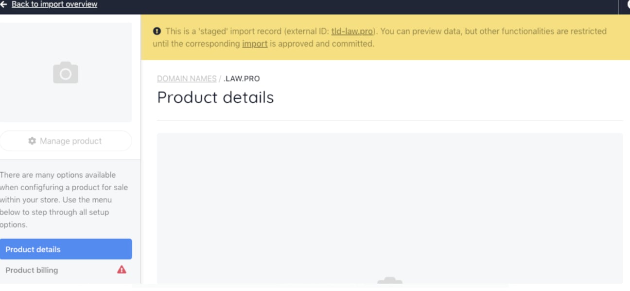 Product info