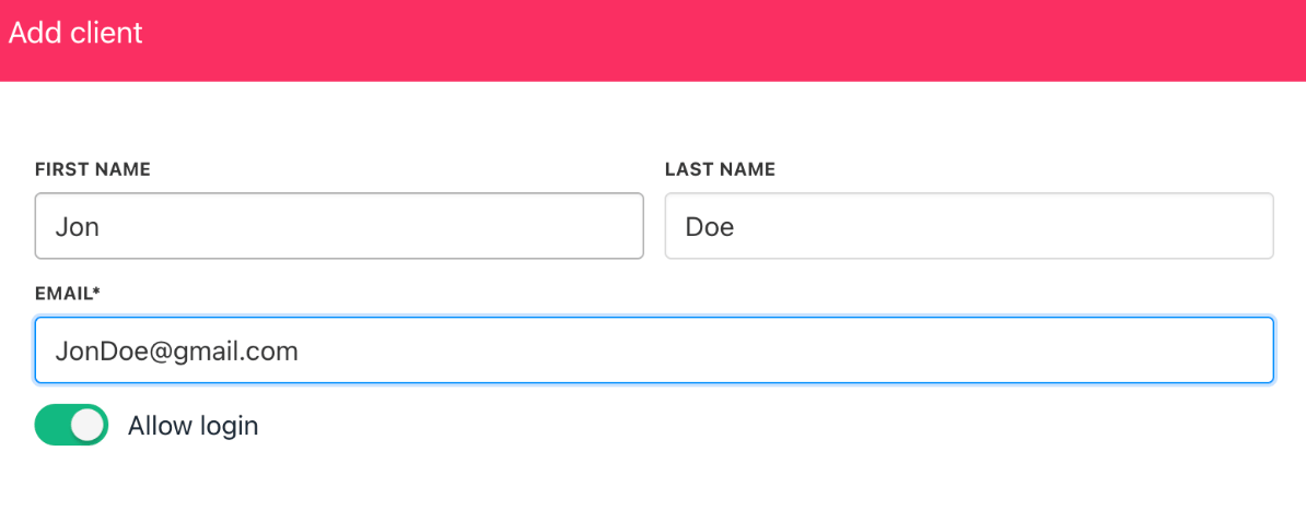 Test the Client Created triggers