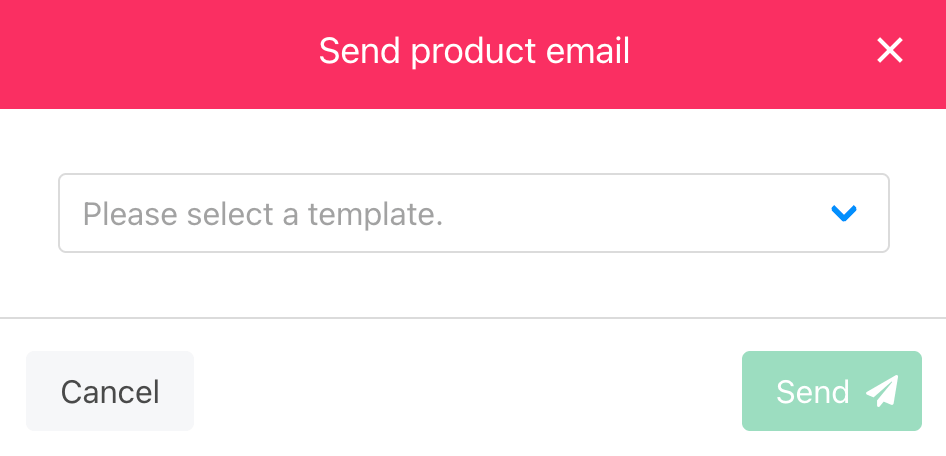Send test email