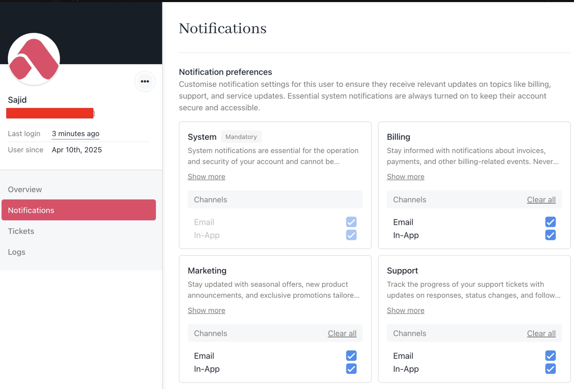 Notifications