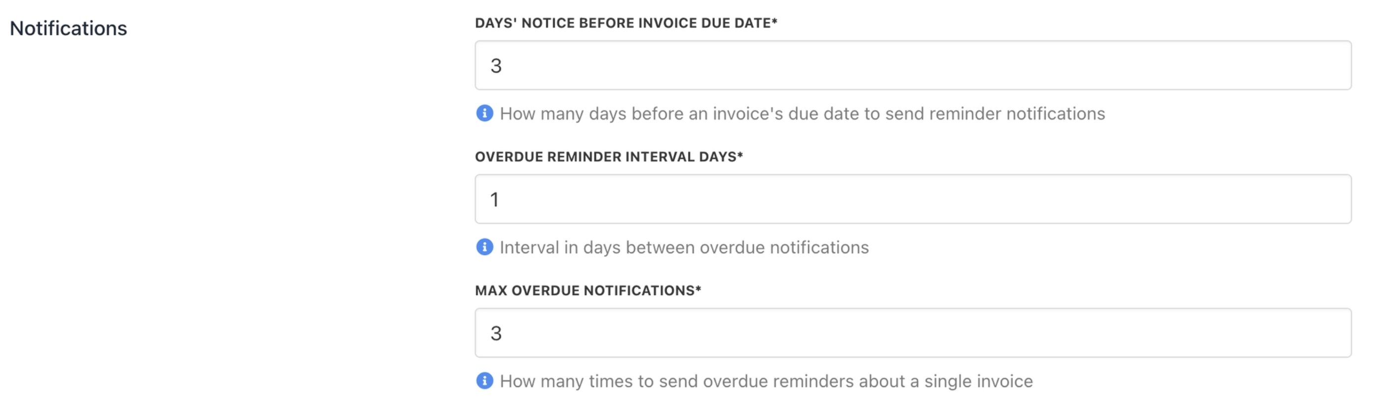 Notification reminders