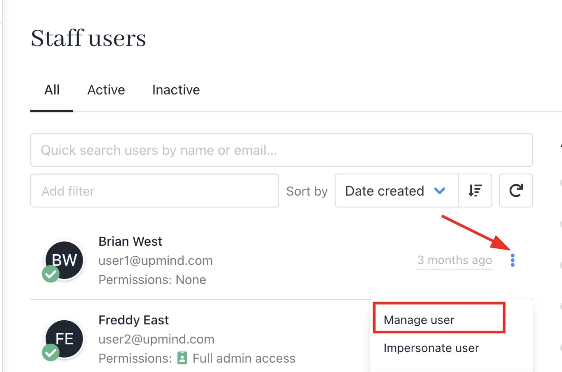 Image Manage user