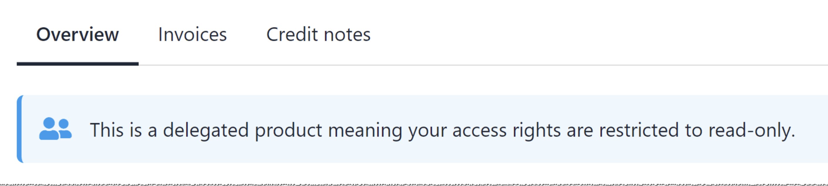 Delegate account