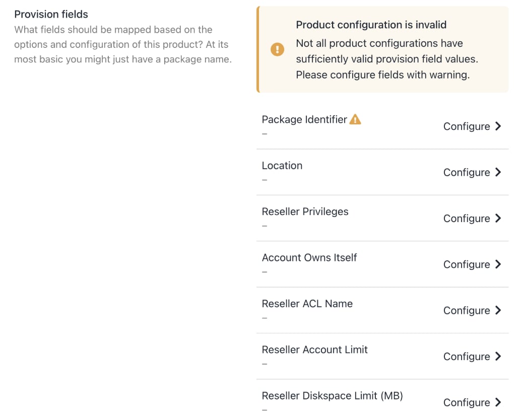 Complete other product details
