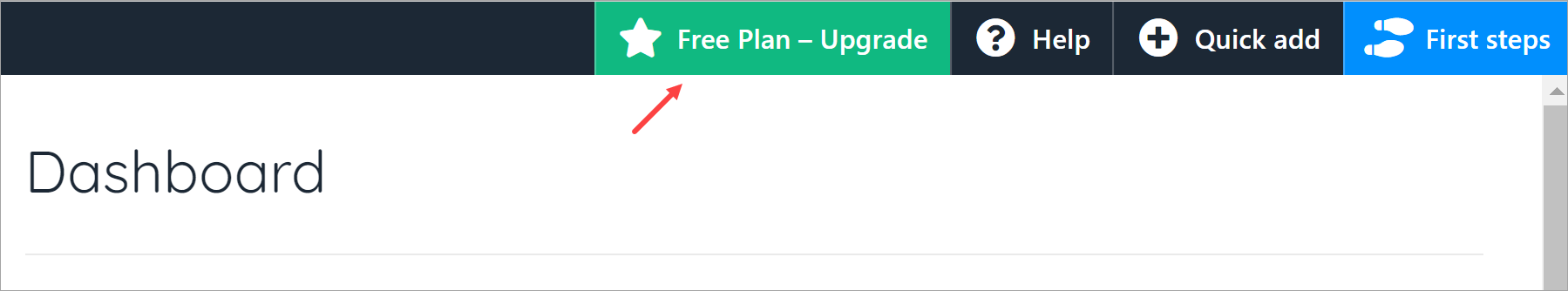 Upgrade your plan