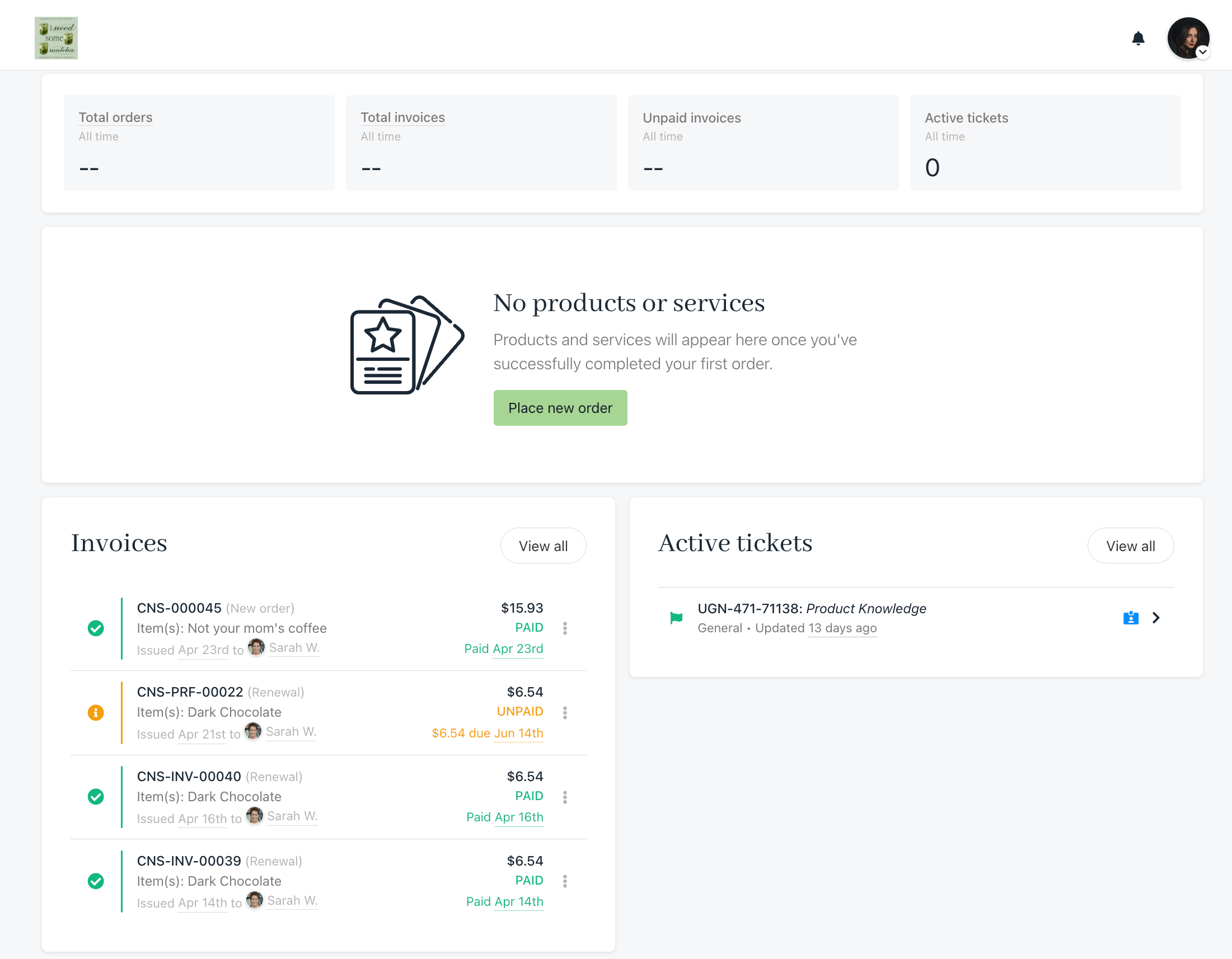 Delegates Dashboard