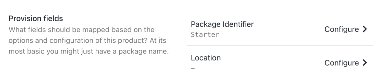 Package identifier