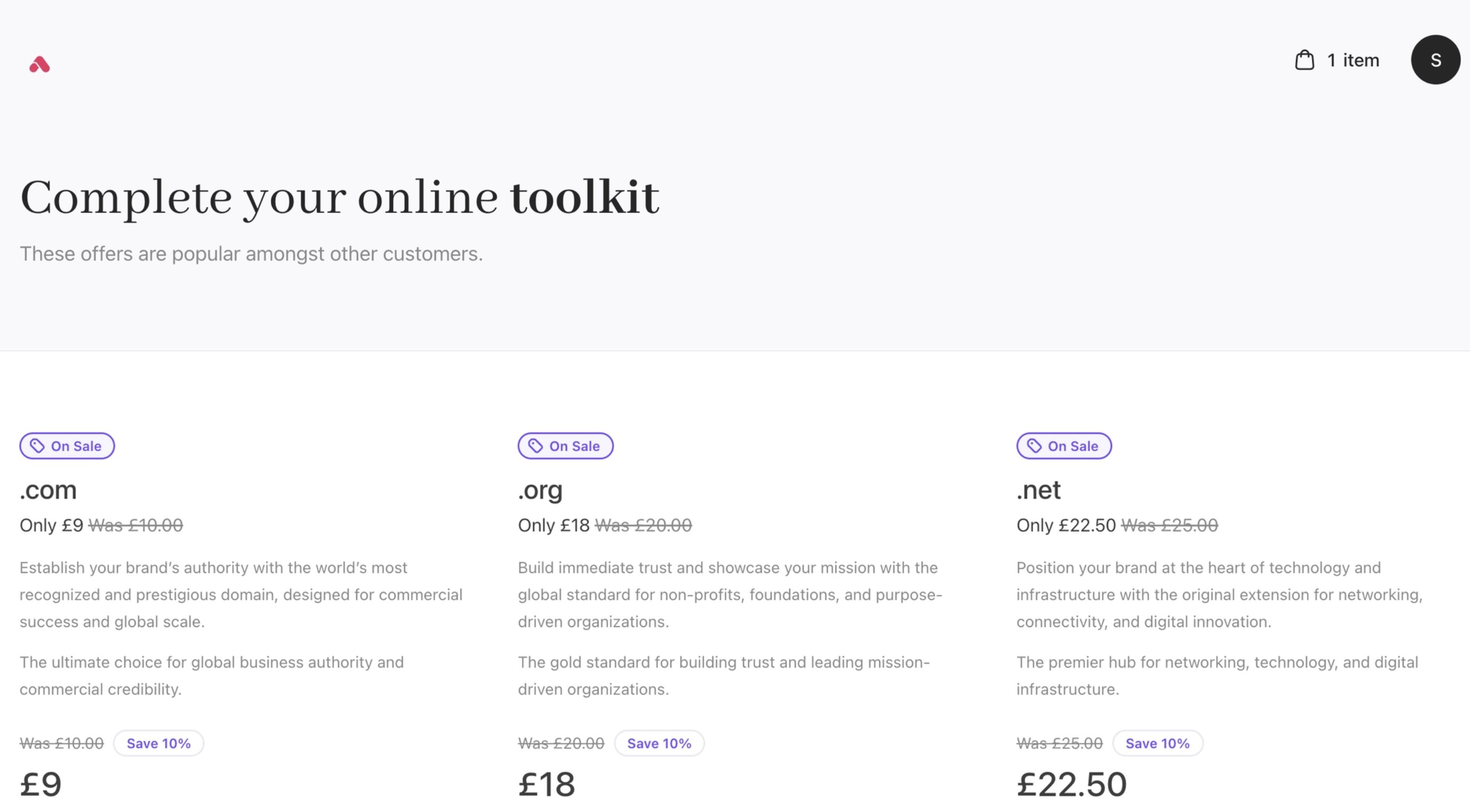 Product images hidden in recommendations
