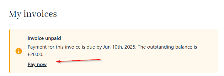 Pay now