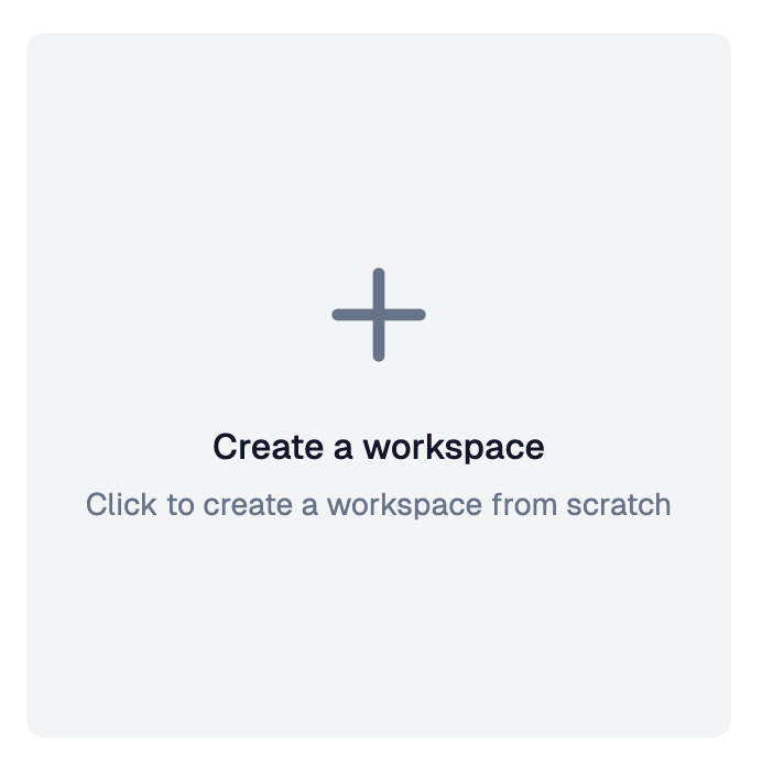 creating-workspace