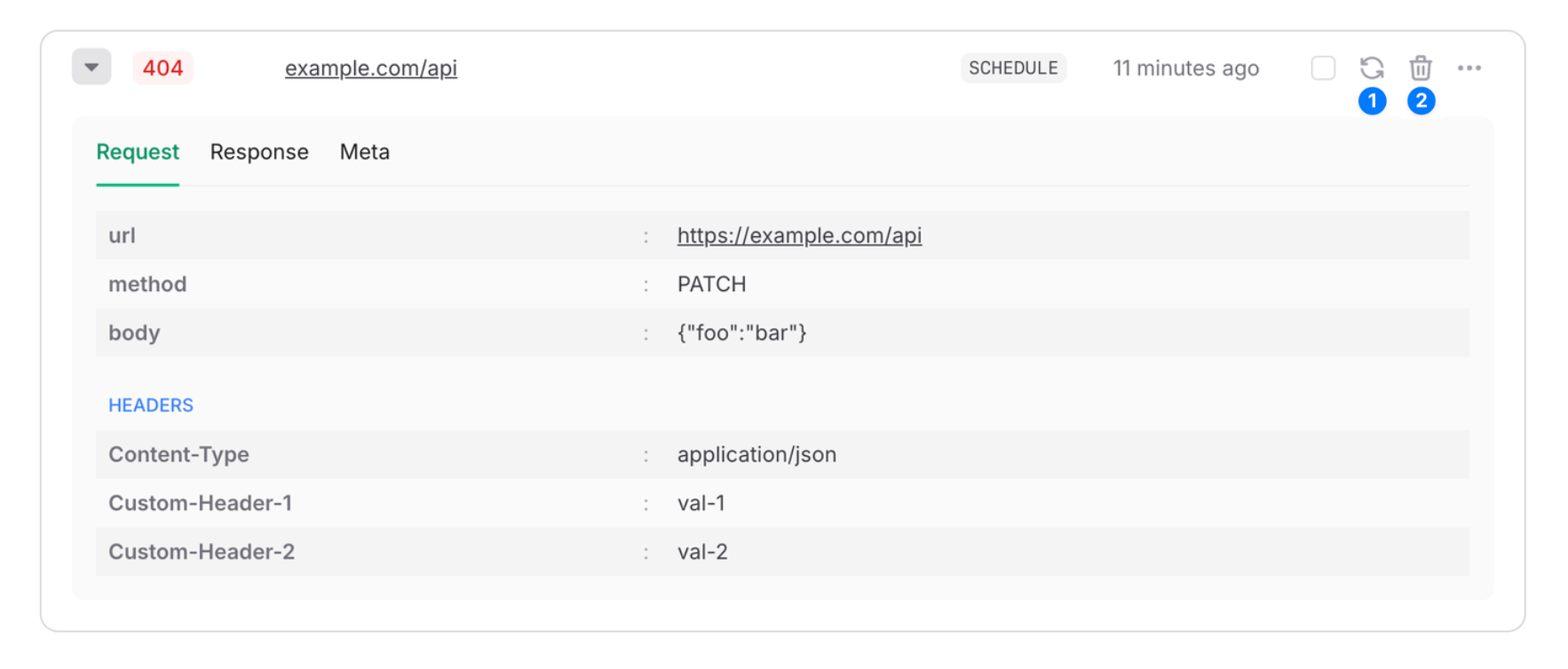 Dead Letter Queue entries in the Upstash Console