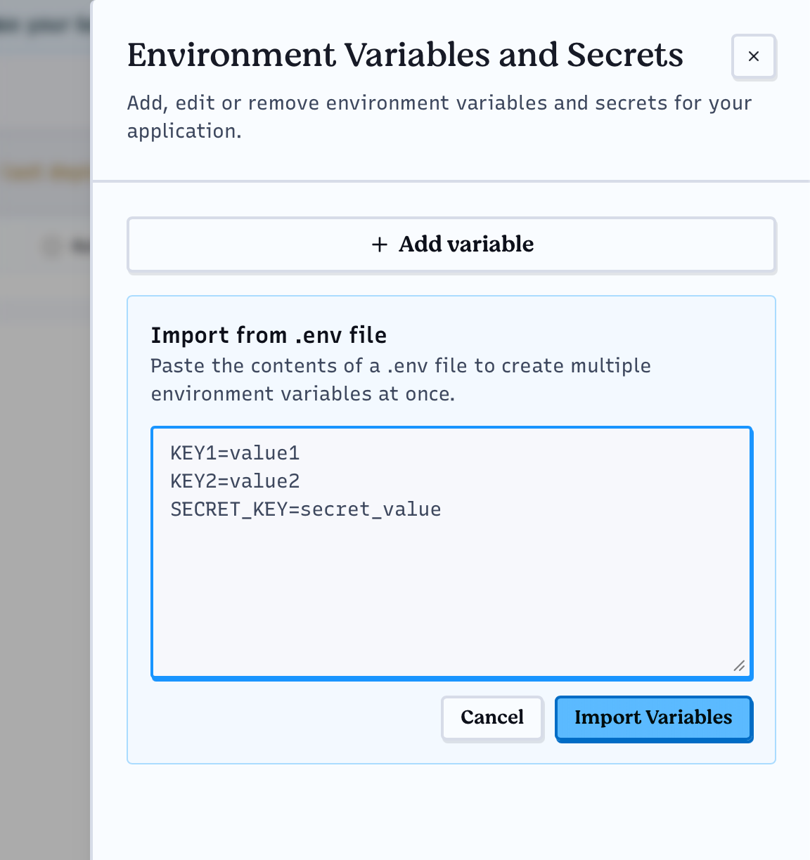 Redis environment variables in Deno Deploy