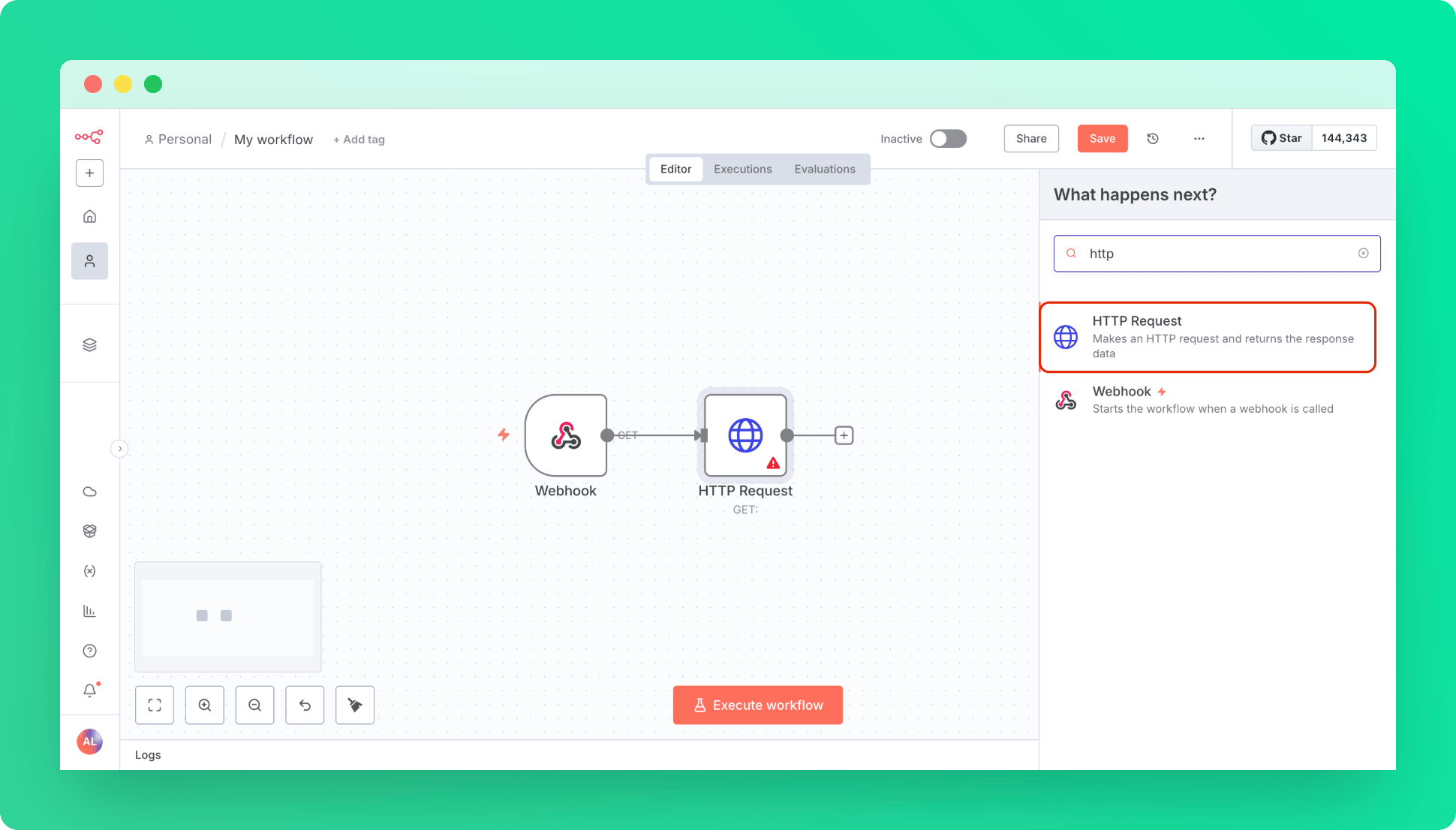 n8n with QStash: QStash http