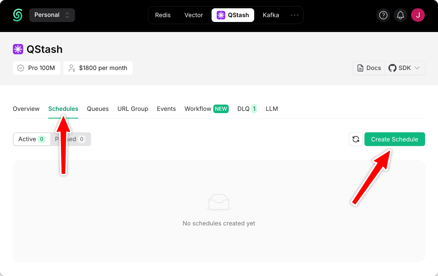 Create a Workflow schedule